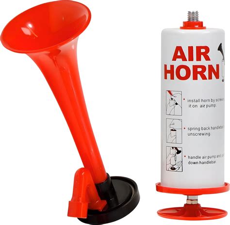 air horn amazon|hand held compressed air horn.